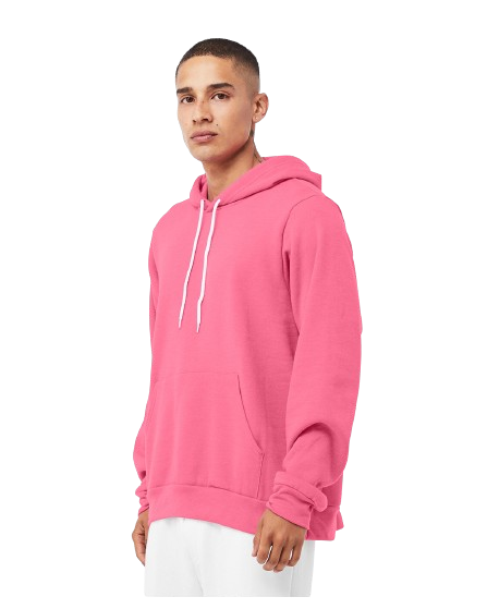 Bella + Canvas 3719 Heather Charity Pink