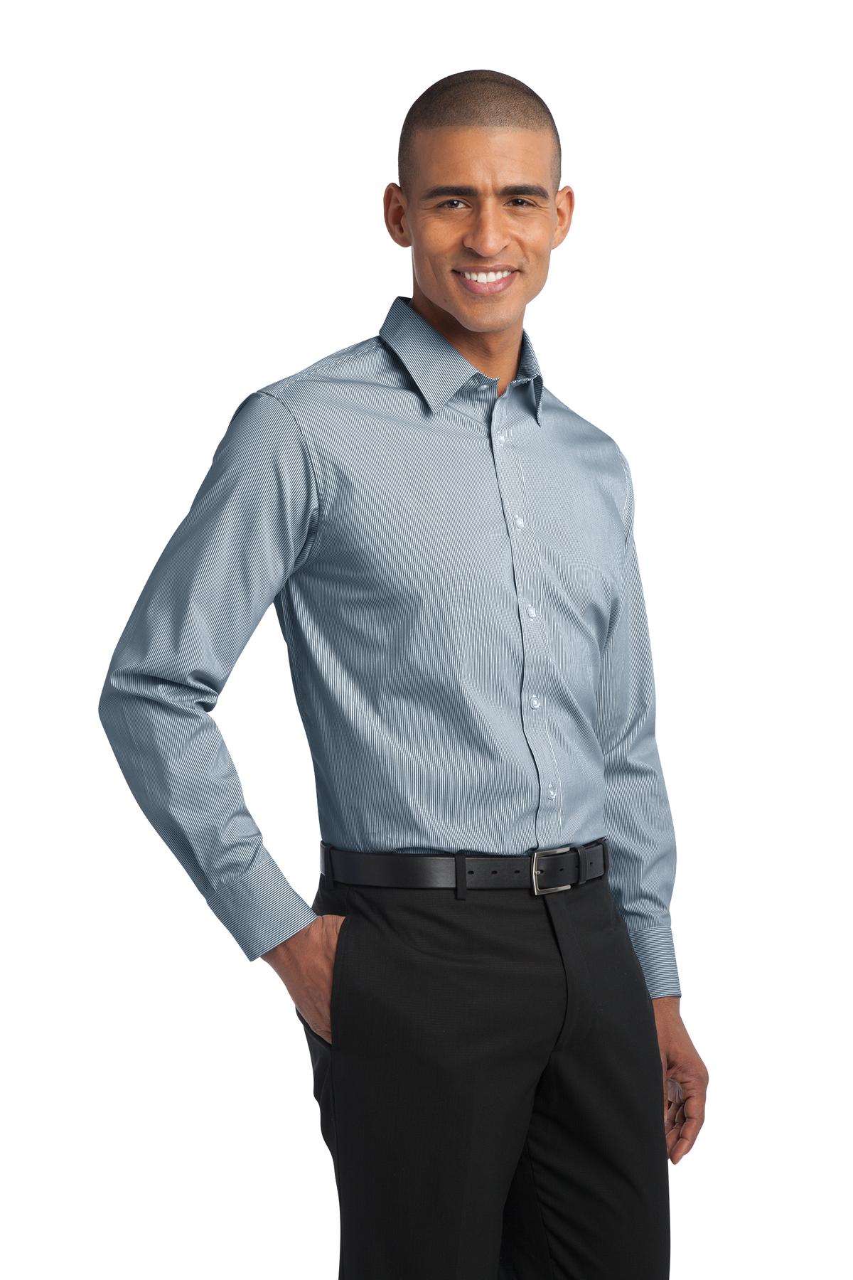 Port Authority S647 Moonlt Blue / White