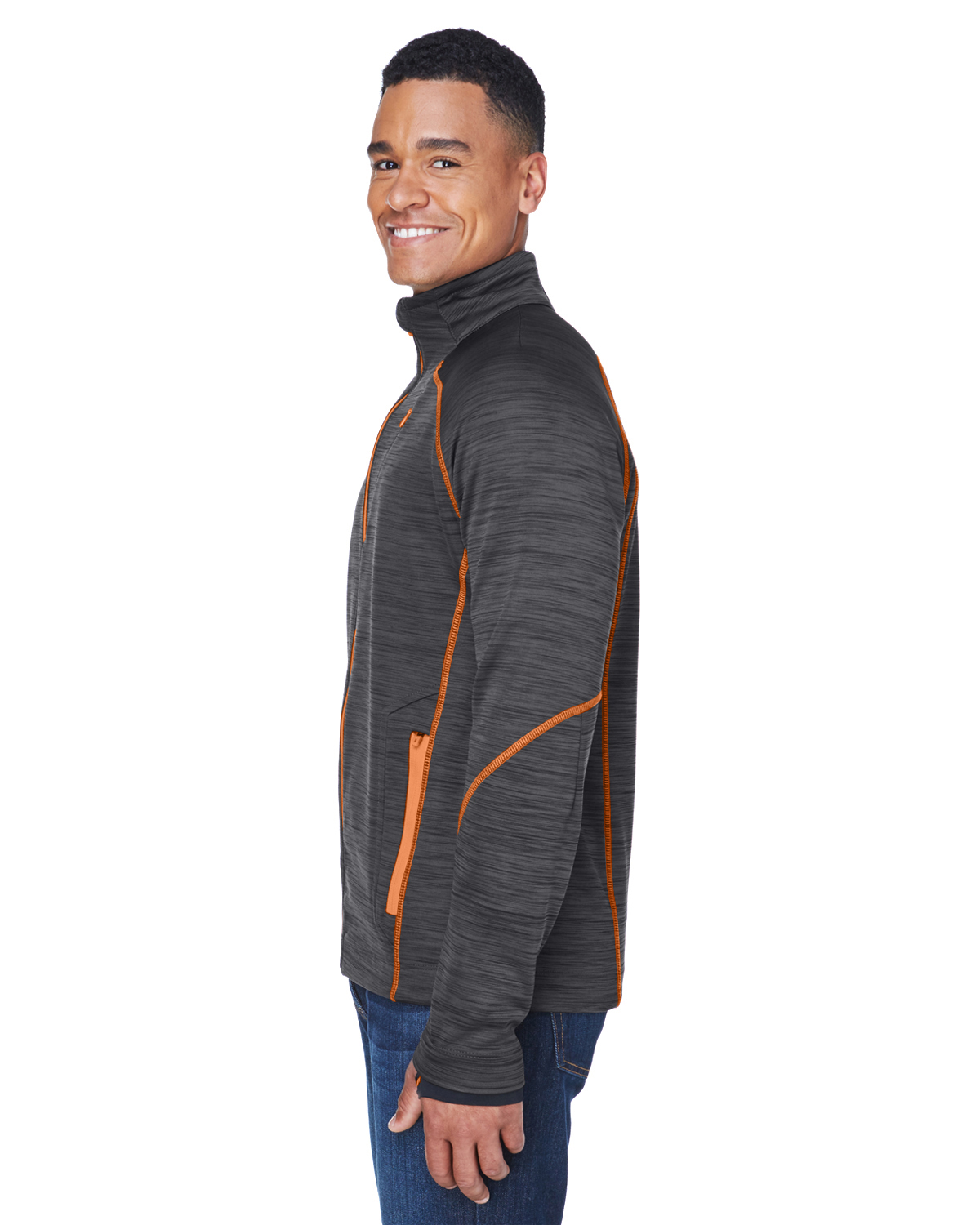 Ash City - North End 88697 Carbon / Orange Soda