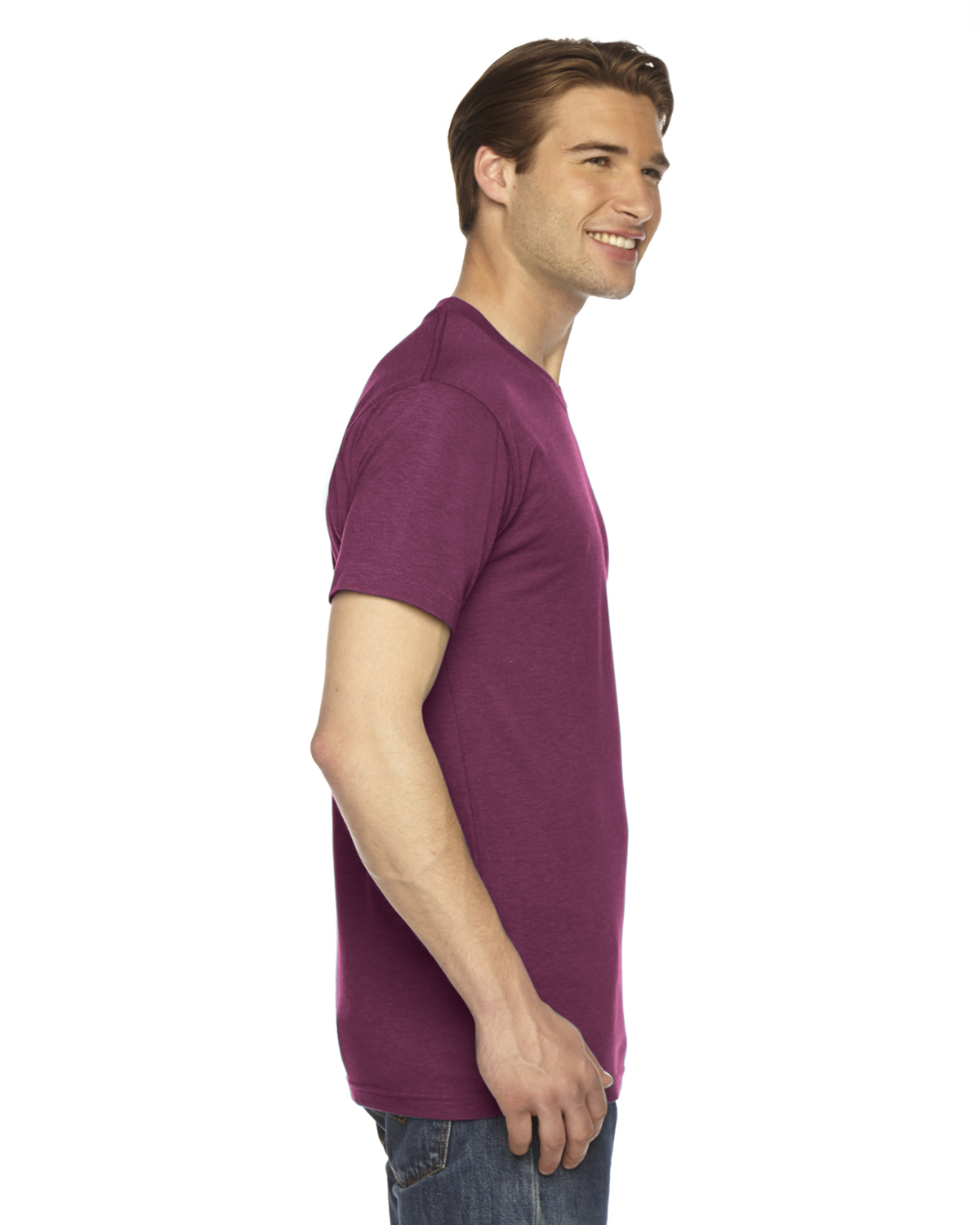 American Apparel TR401W Tri Cranberry