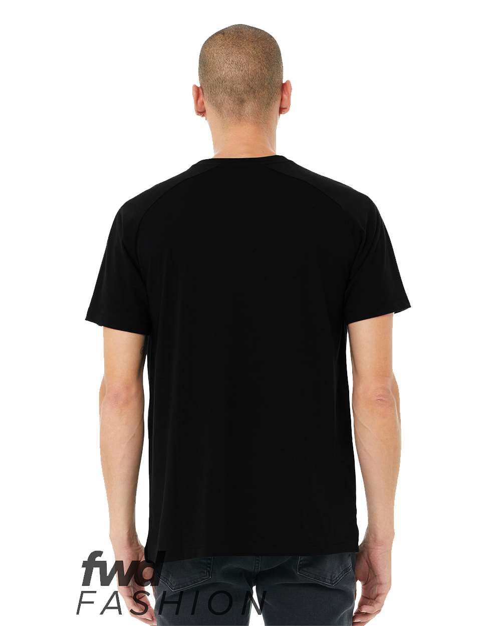 Bella + Canvas 3201 Solid Black Blend