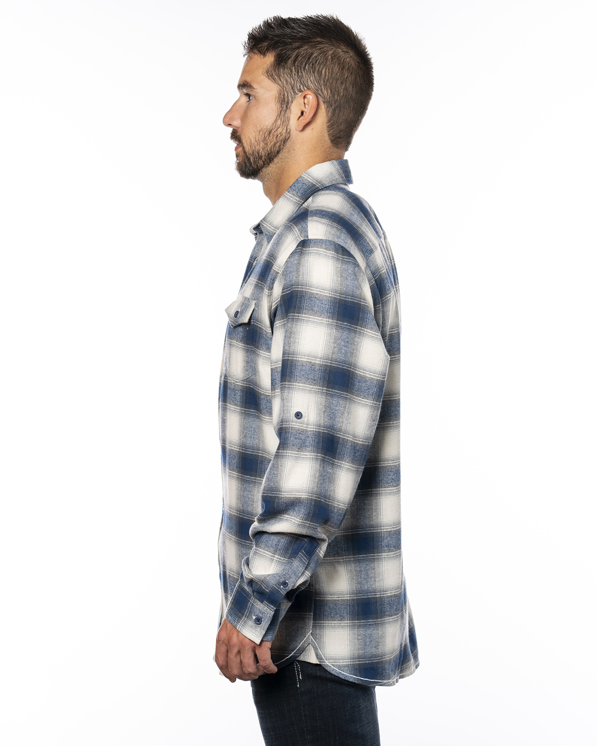 Burnside B8210 Ecru / Blue