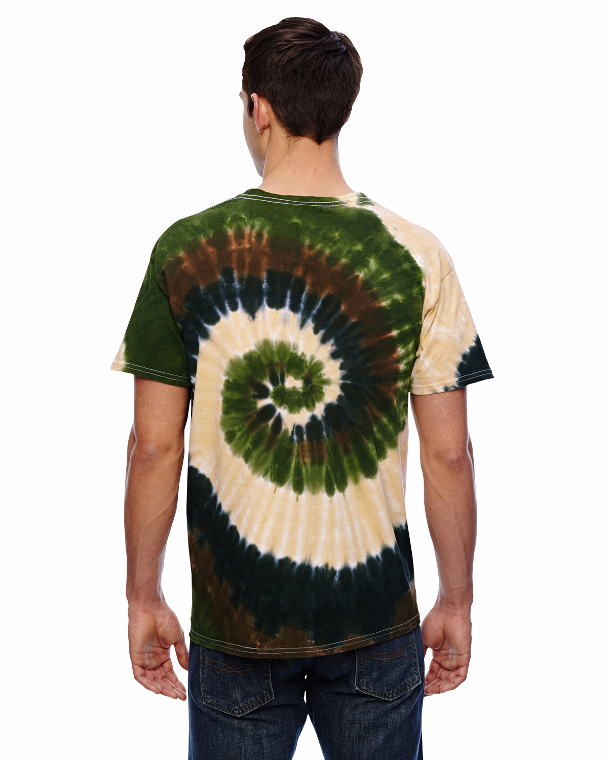 Tie-Dye CD100 Camo Swirl