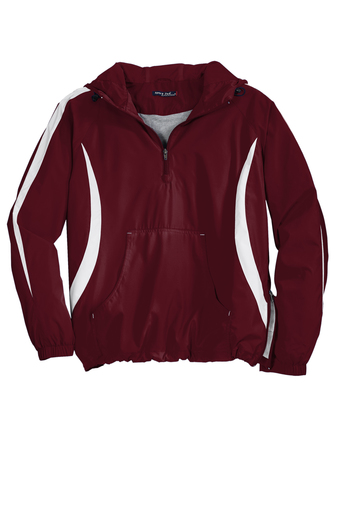 Sport-Tek JST63 Maroon / White