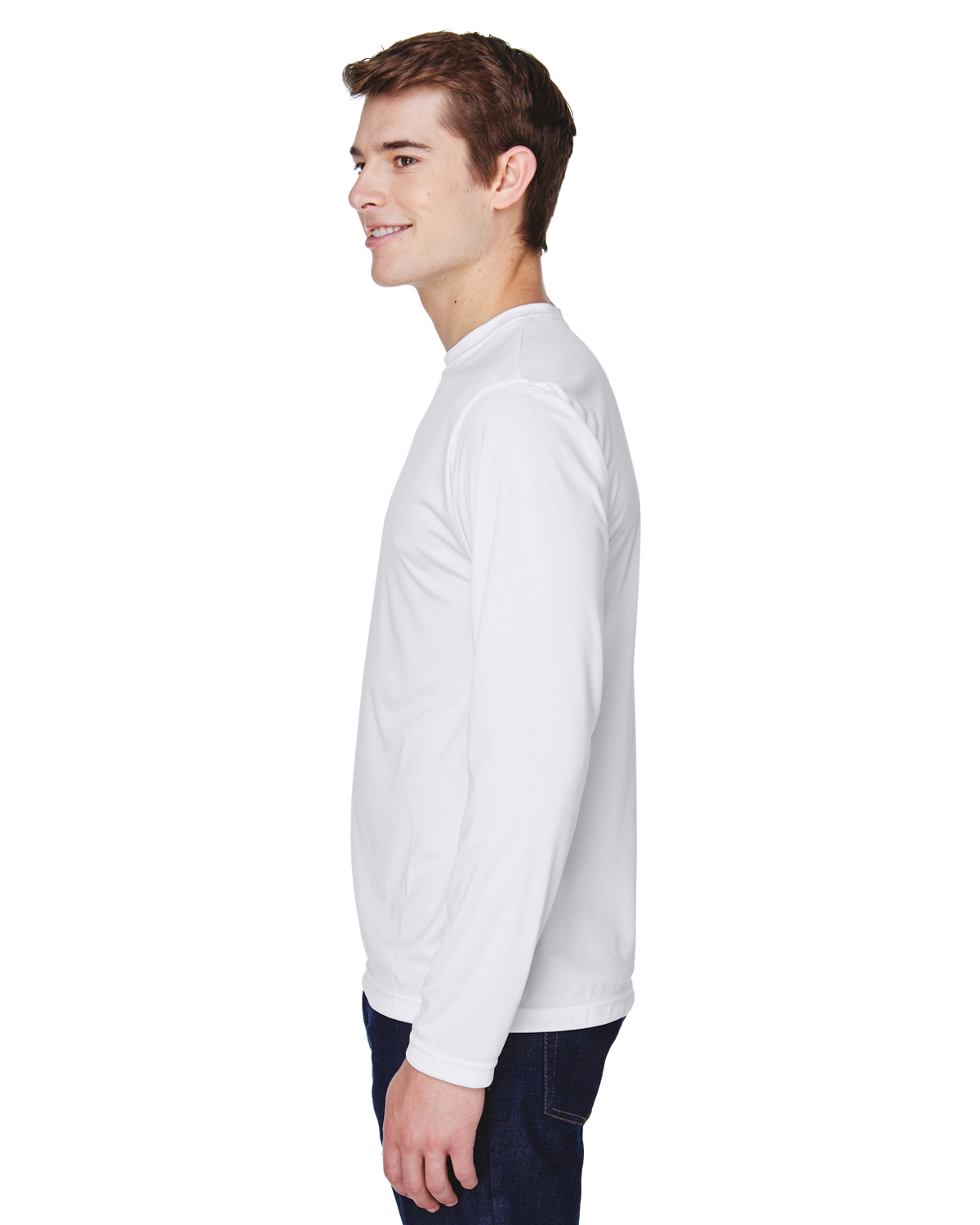 Team 365 Men's Zone Performance Long Sleeve T Shirt Tt11 L