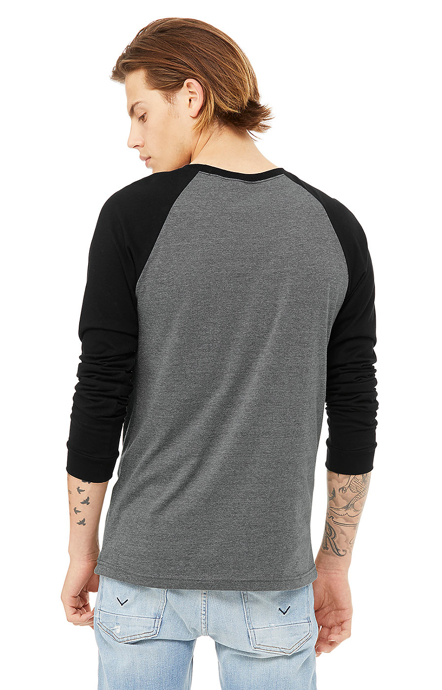 Bella + Canvas 3000C Heather Deep / Black