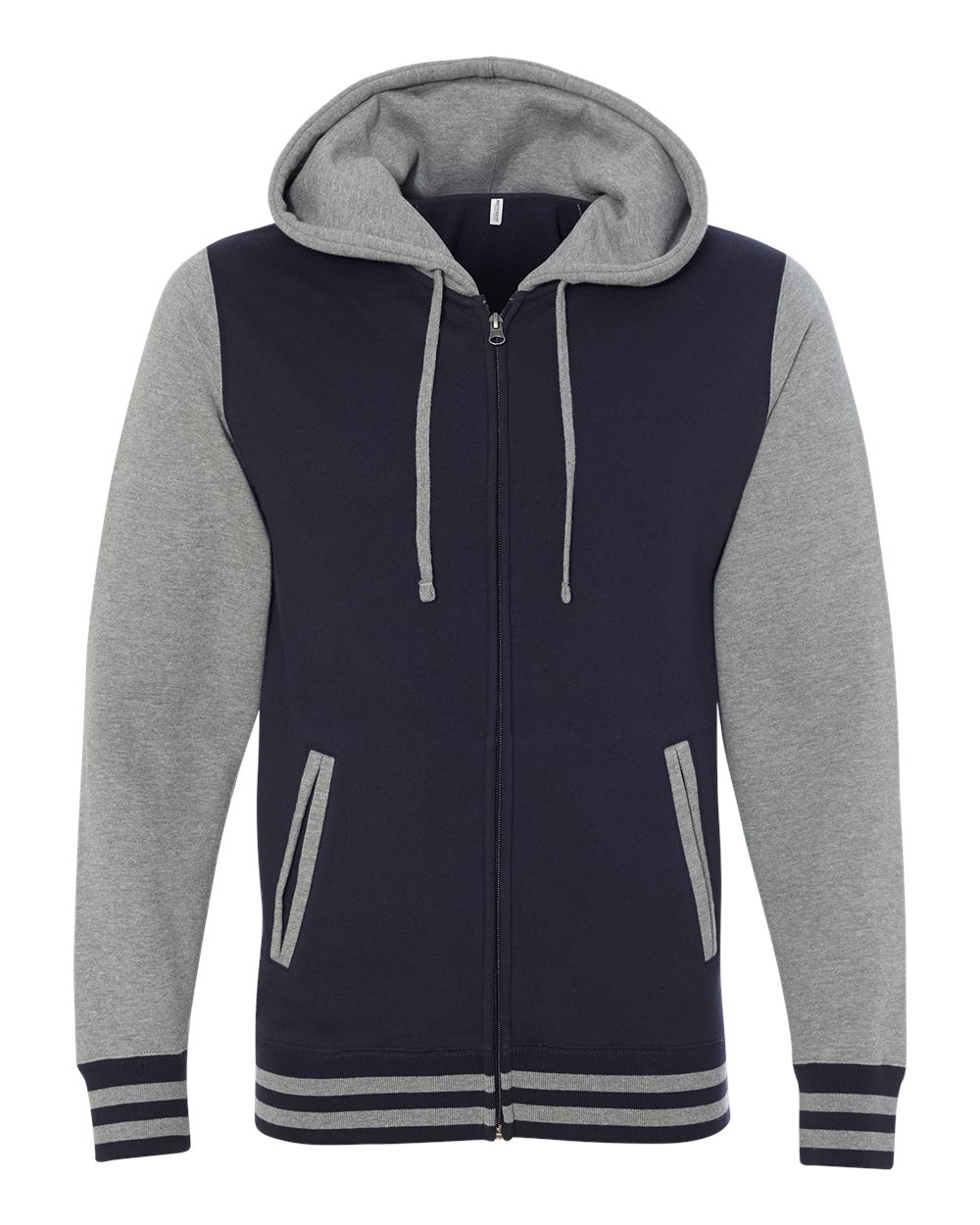 Independent Trading IND45UVZ Classic Navy / Gunmetal Heather