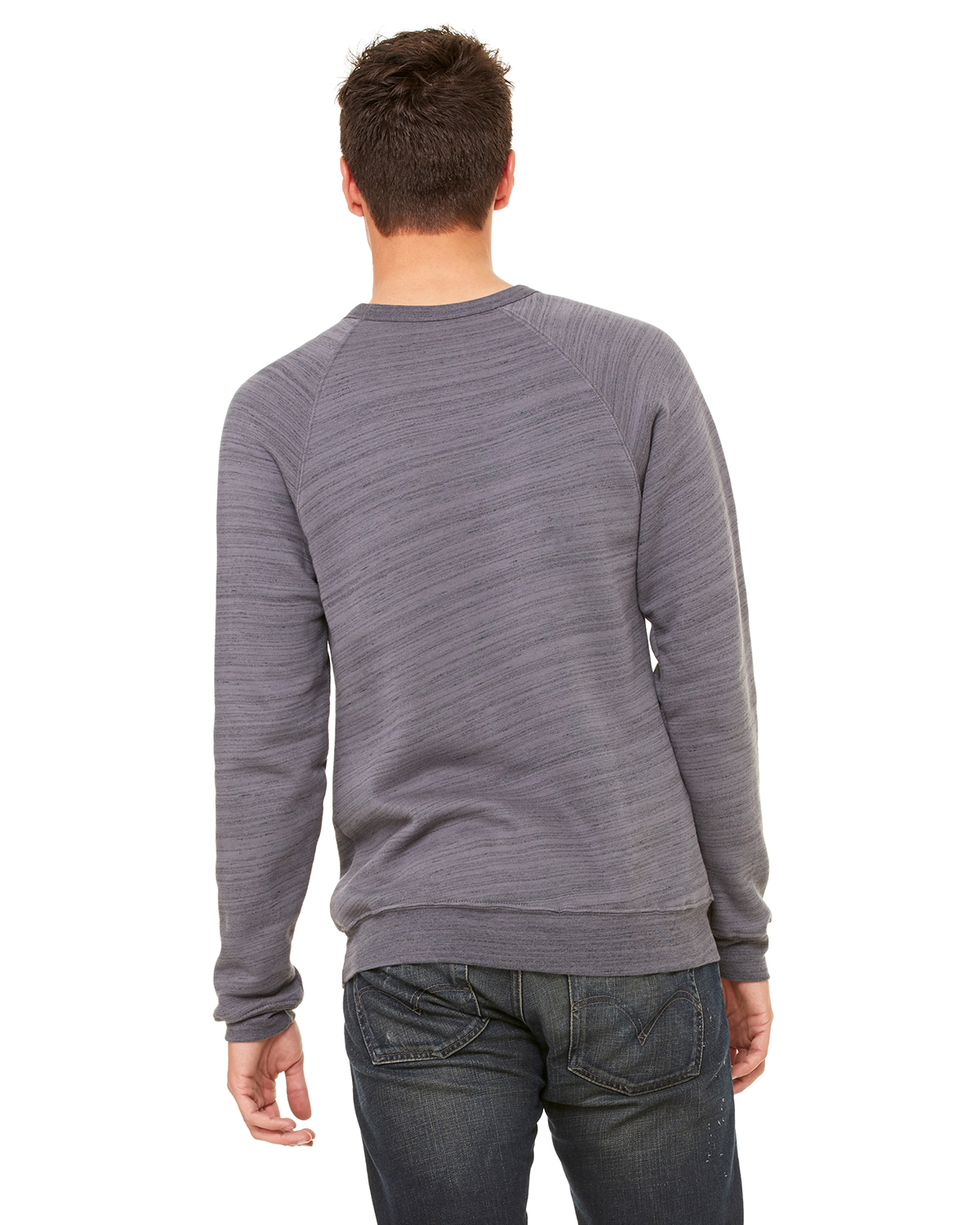 Bella + Canvas 3901 Dark Gray Marble Fleece