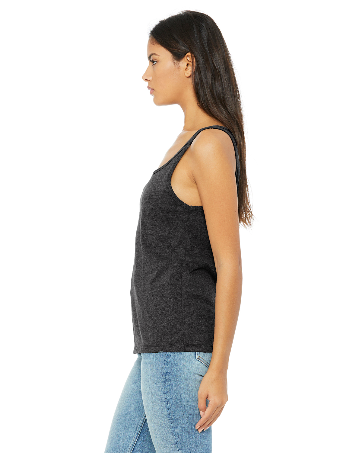 Bella + Canvas 6488 Heather Dark Gray