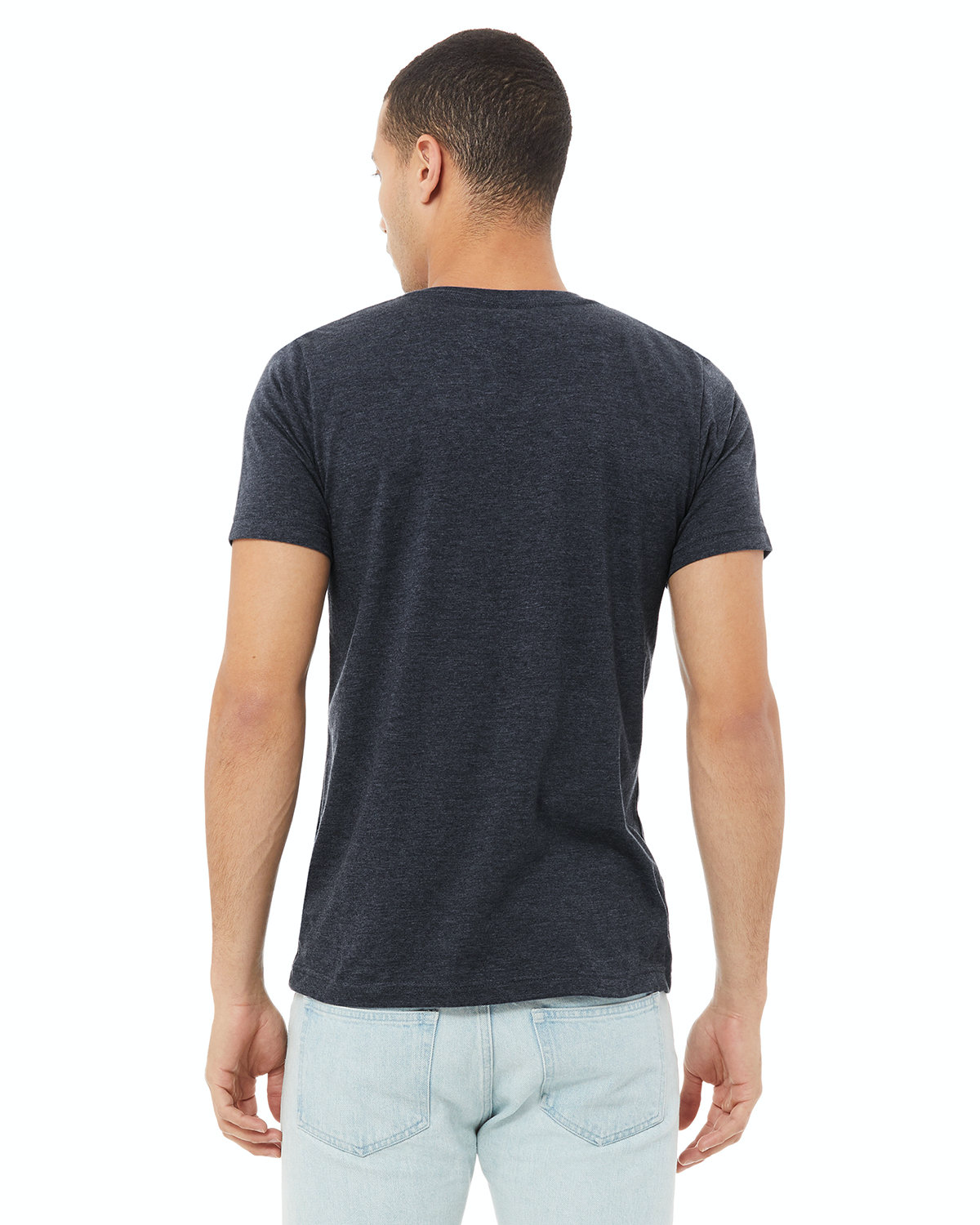 Bella + Canvas 3005CVC Heather Navy