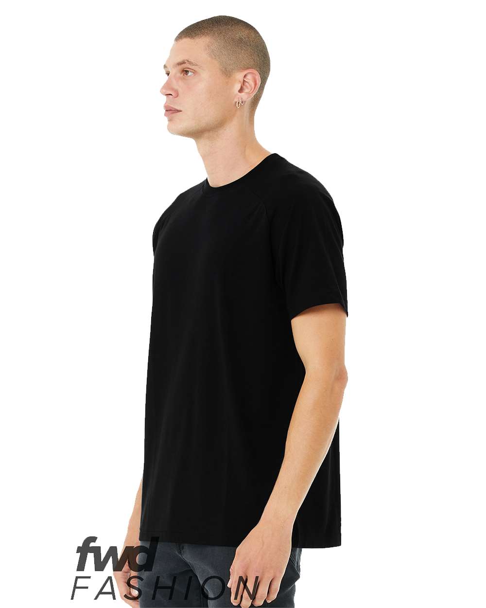 Bella + Canvas 3201 Solid Black Blend