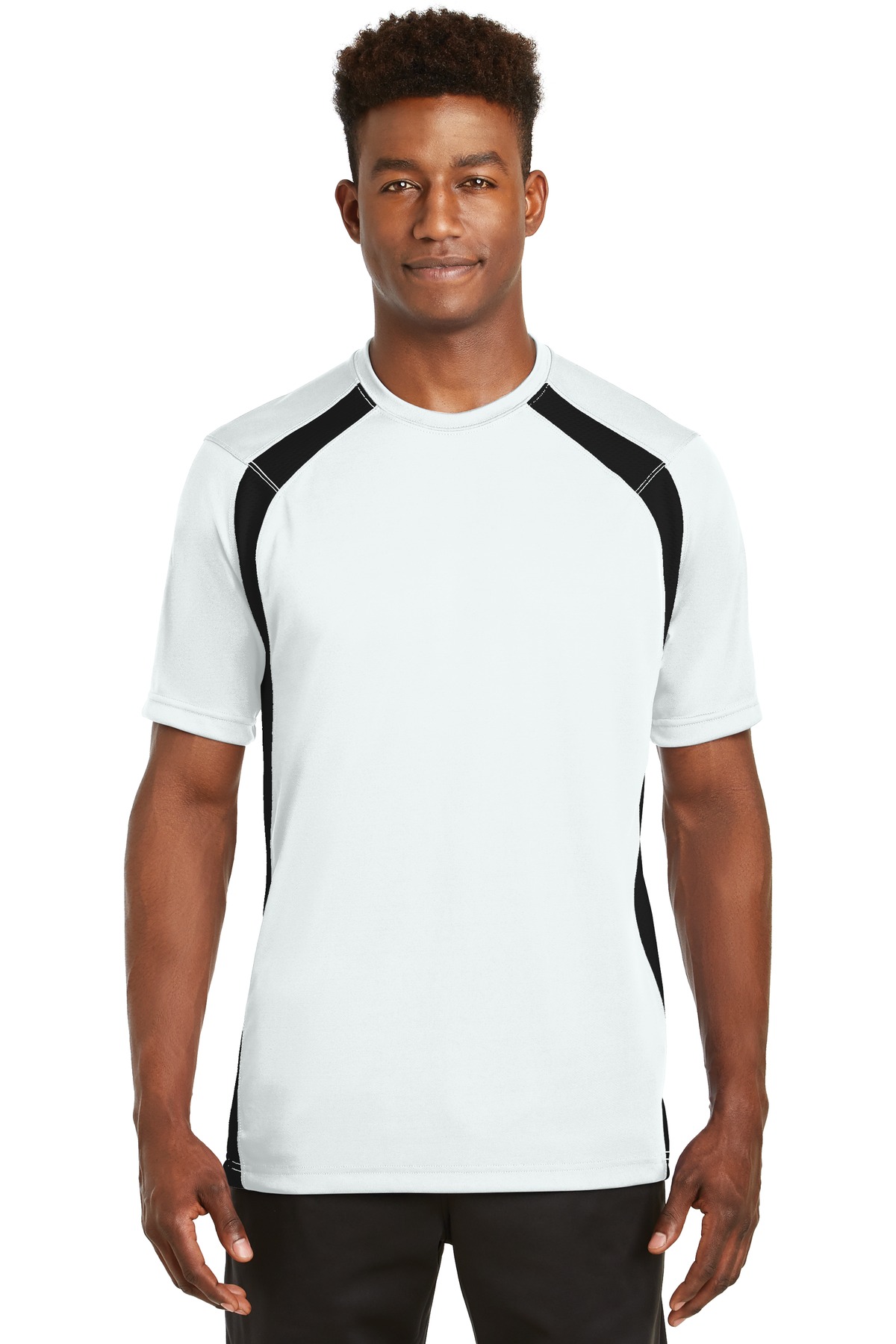 Sport-Tek T478 White / Black