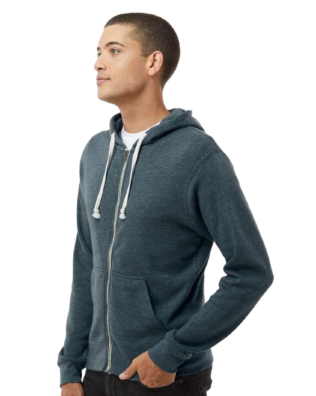 J America JA8872 Navy Triblend