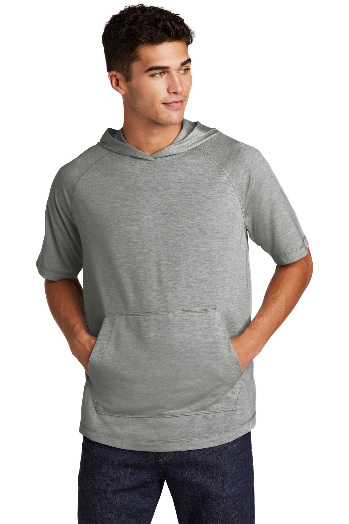 Sport-Tek ST404 Light Gray Heather