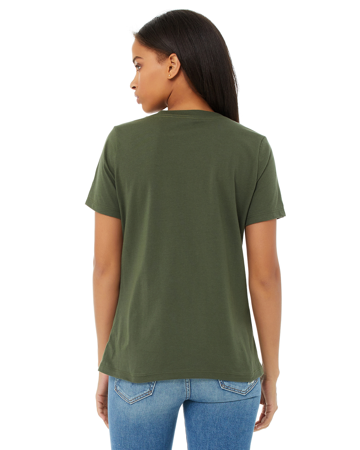 Bella + Canvas 6405 Military Green
