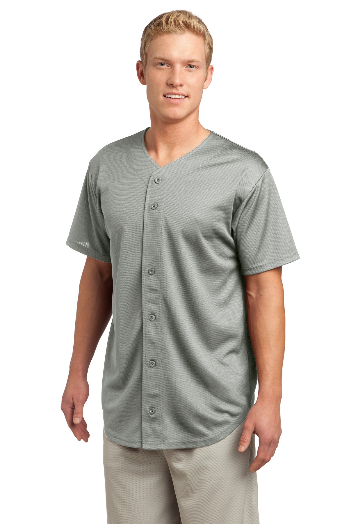 Sport-Tek ST220 Silver