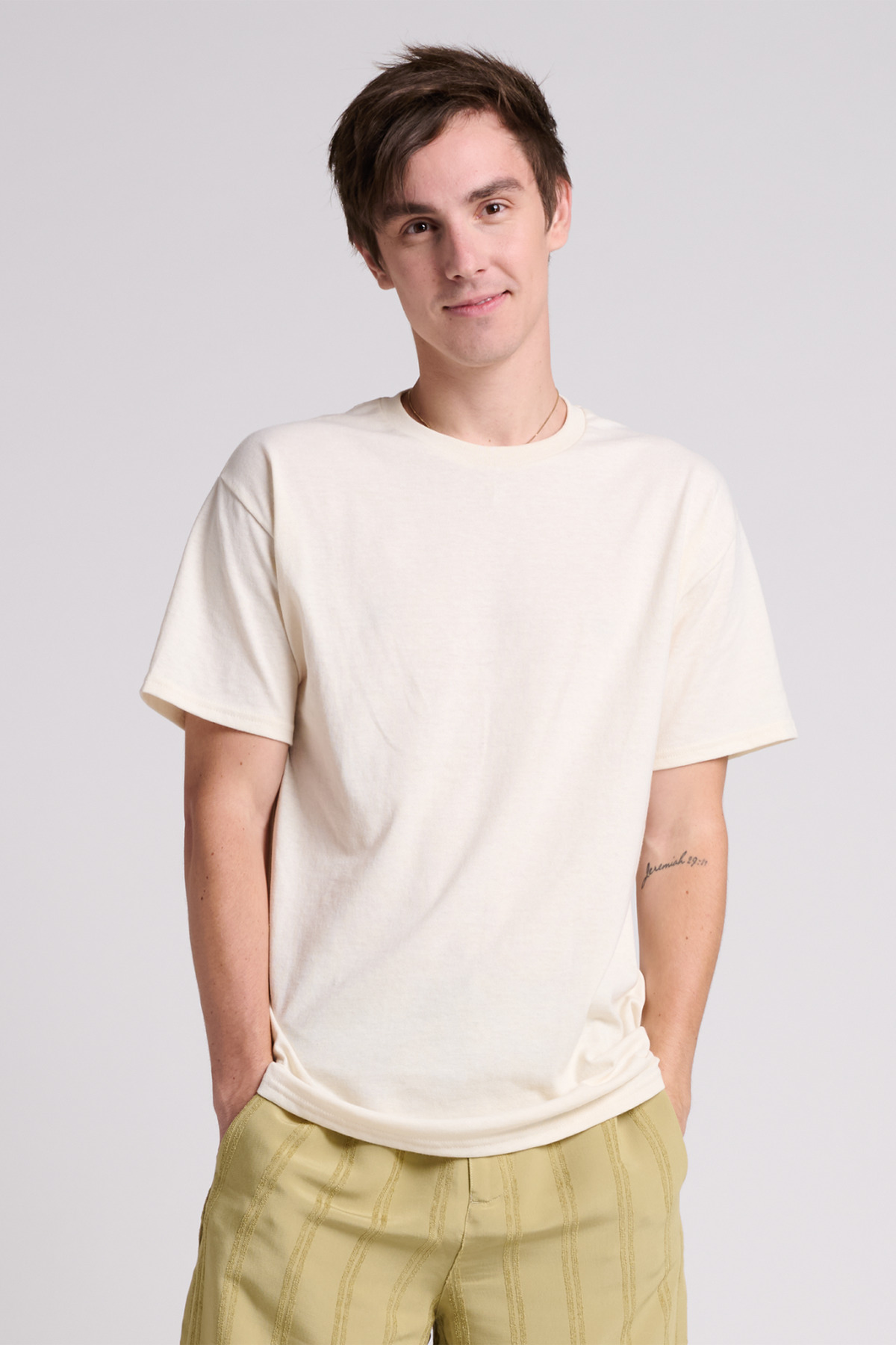 Jerzees 29M SwtCrmHthr