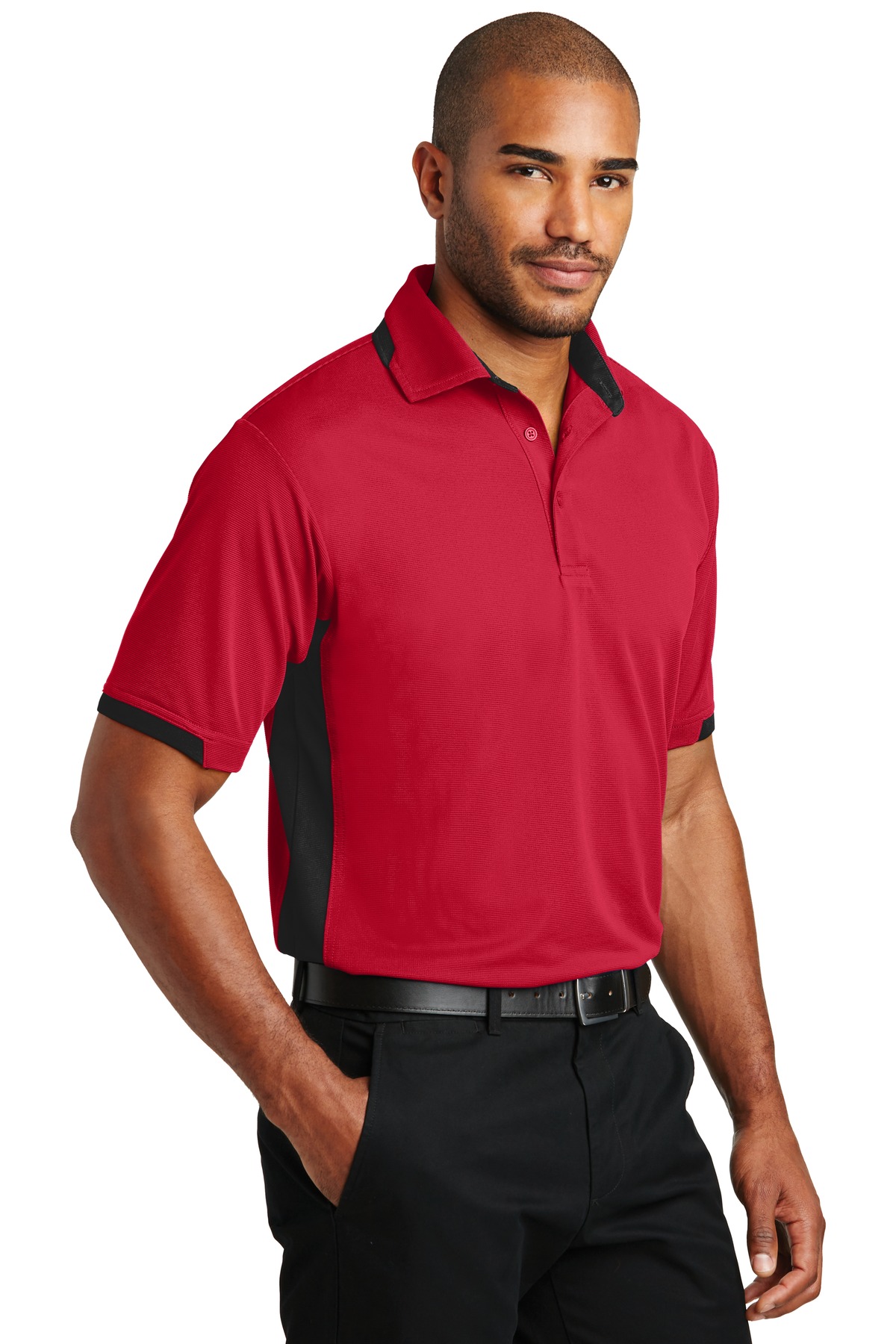 Port Authority K524 Engine Red / Black