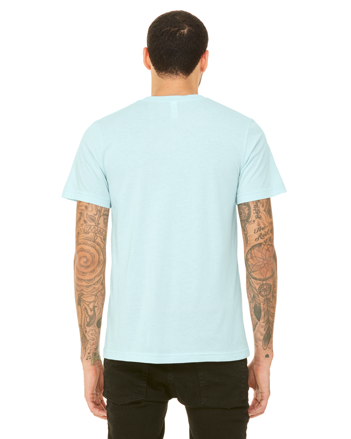 Bella + Canvas 3001CVC Heather Ice Blue