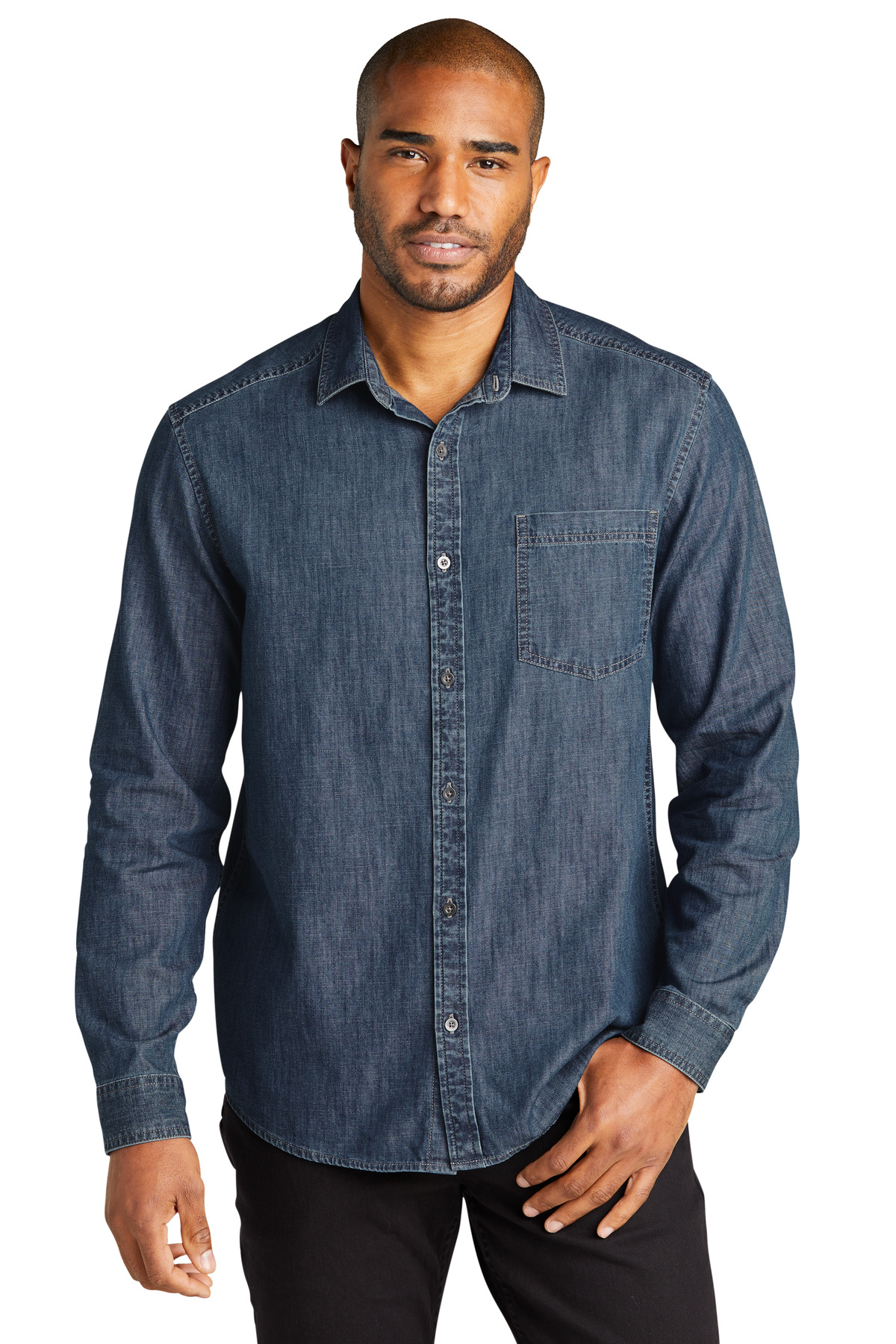 Port Authority W676 Medium Wash