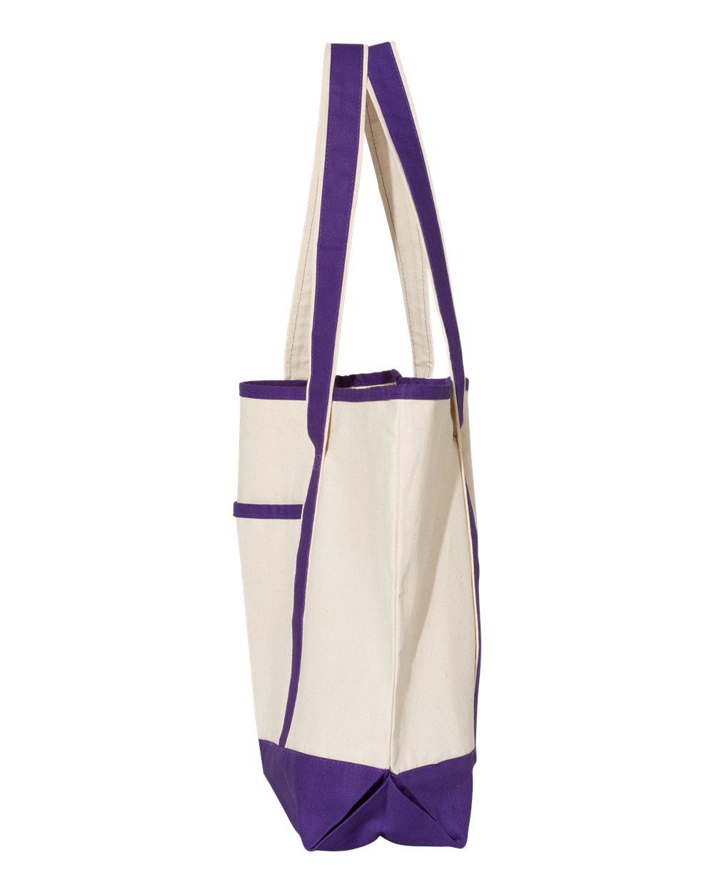 Q-Tees Q1500 Natural / Purple