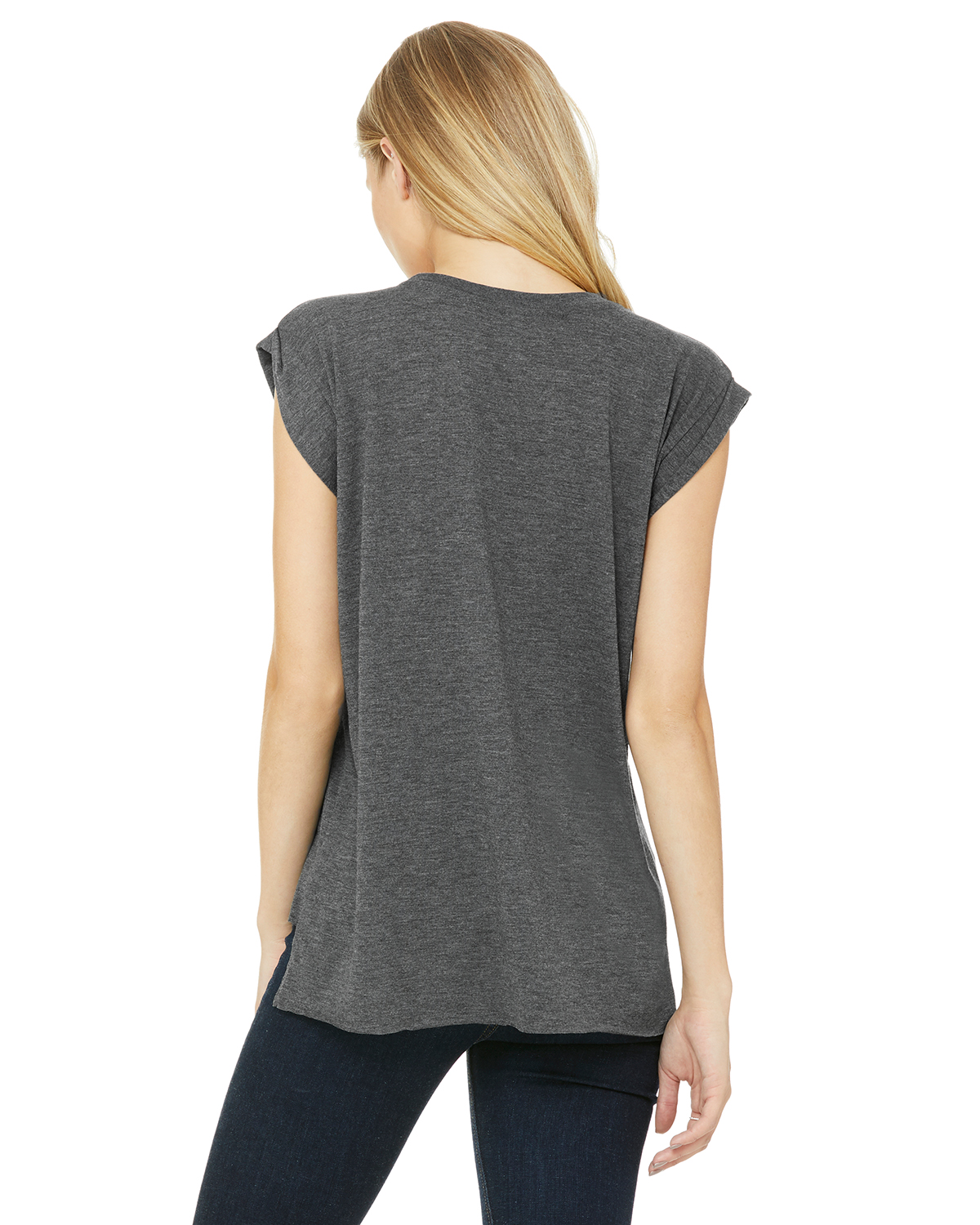 Bella + Canvas 8804 Heather Dark Gray