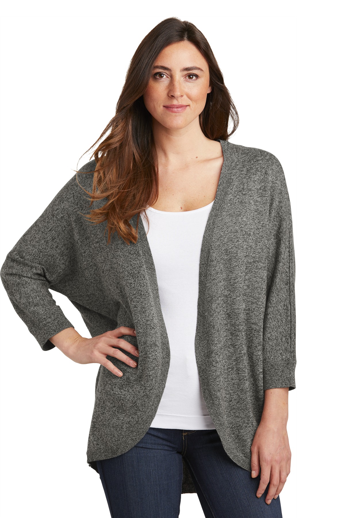 Port Authority LSW416 Warm Gray Marl