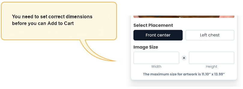 Incorrect Dimensions