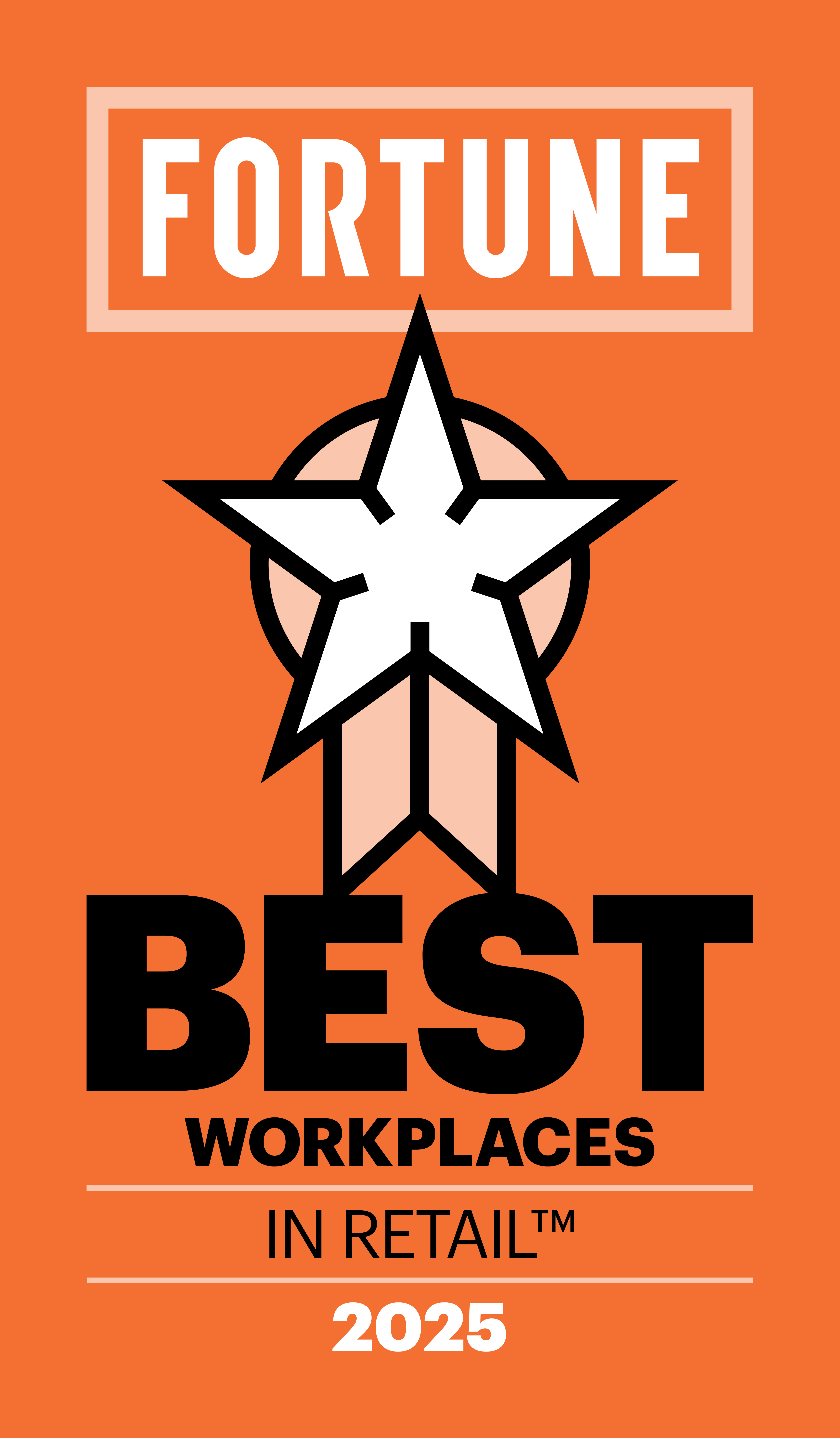 Fortune Best Workplaces in Retail 2025