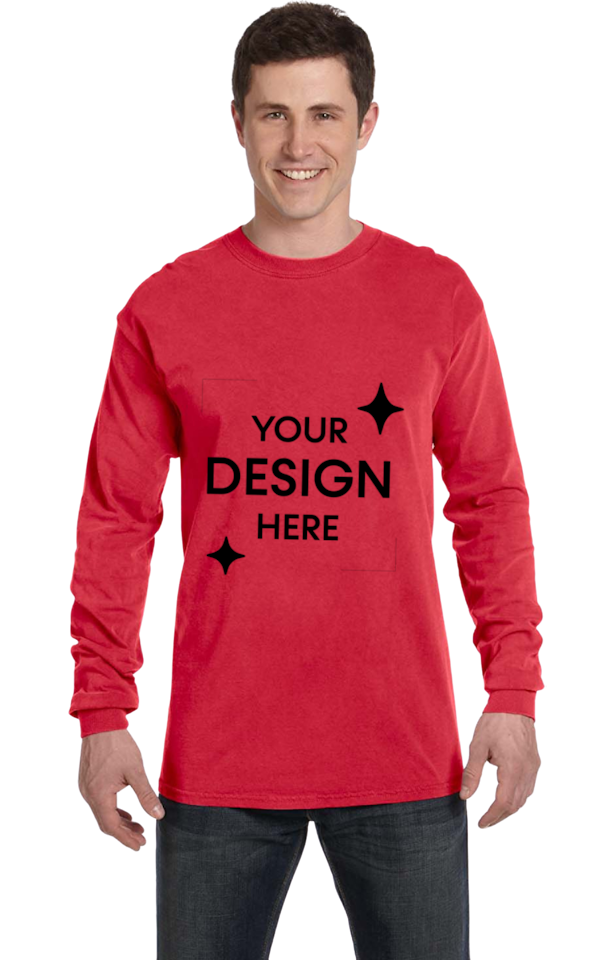 Sample Custom Heavyweights Comfort Colors C6014 Paprika Fast