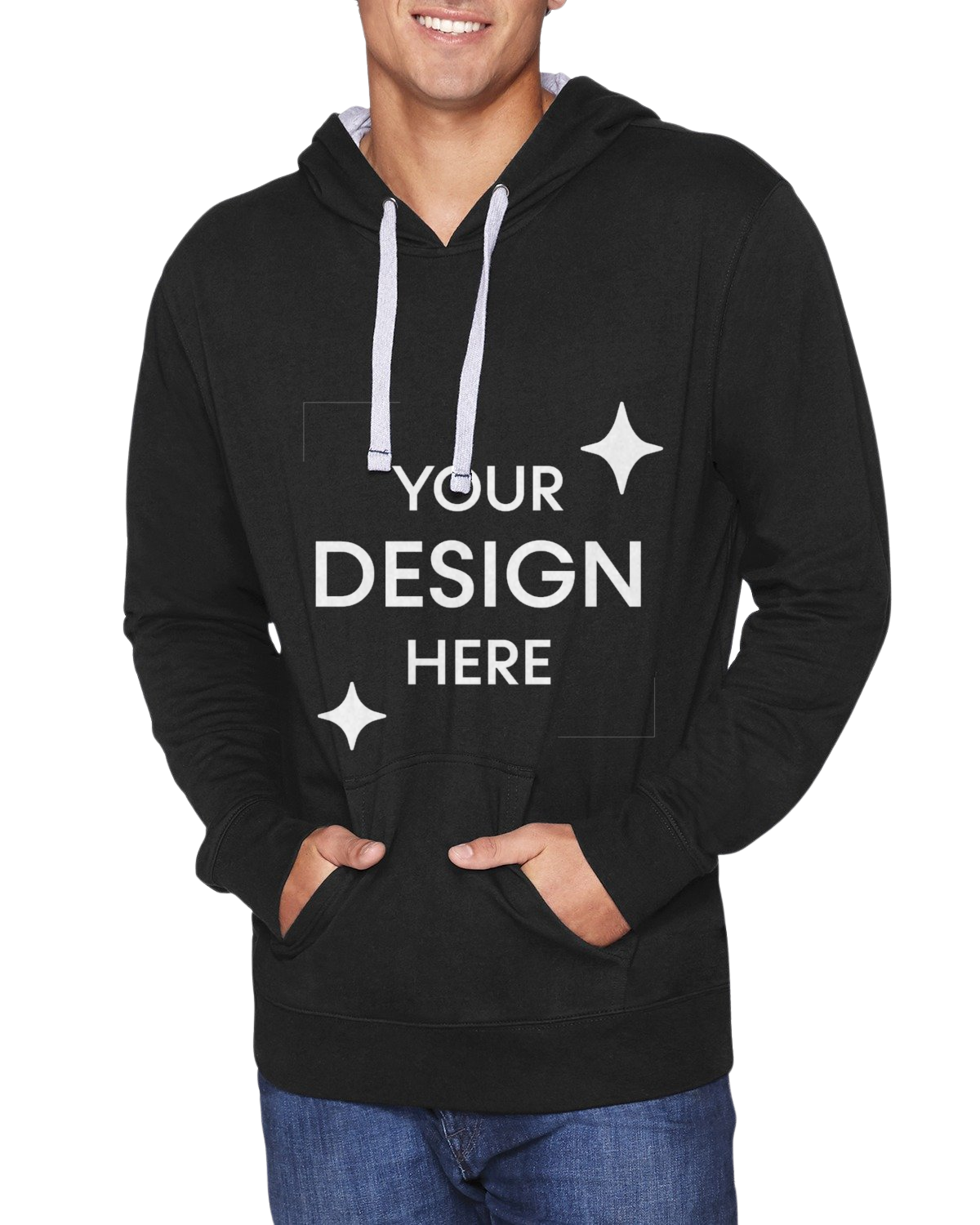 Black / Heather Gray