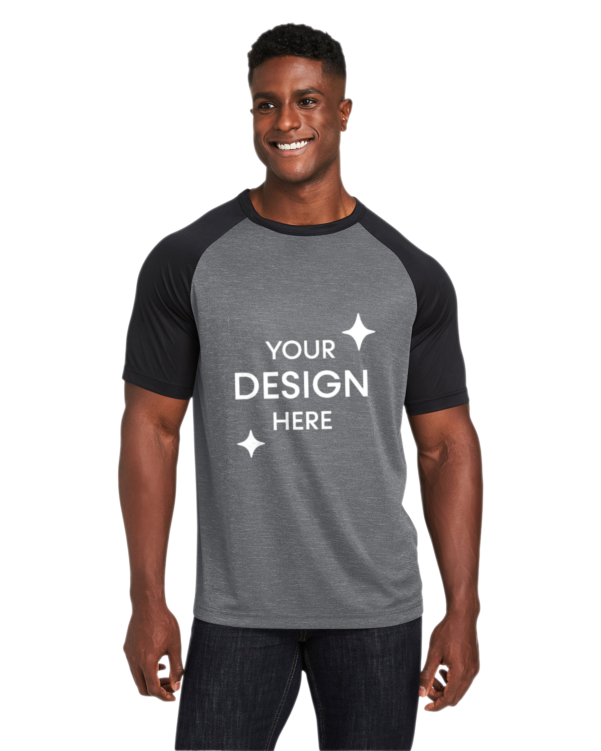 Dark Gray Heather / Black