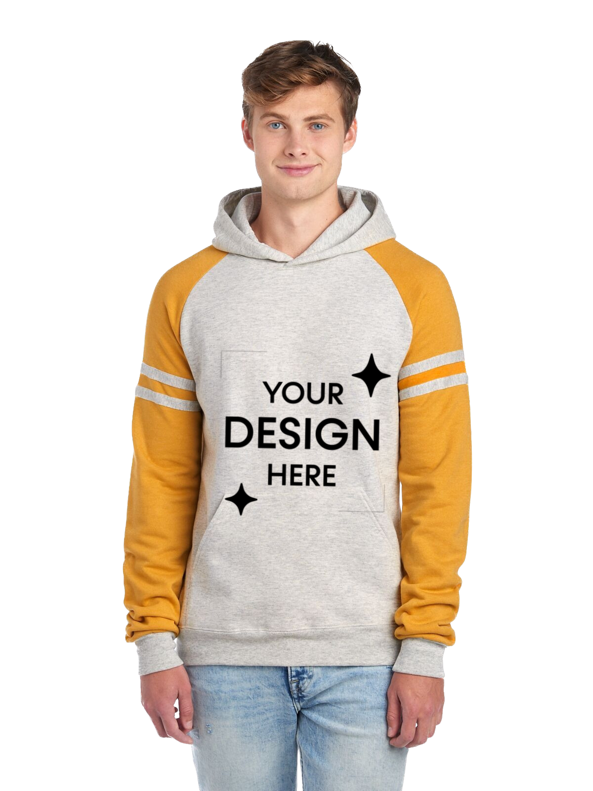 Oatmeal Heather/ Mustard Heather