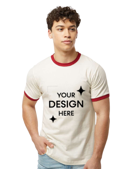 Vintage White/ Rio Red